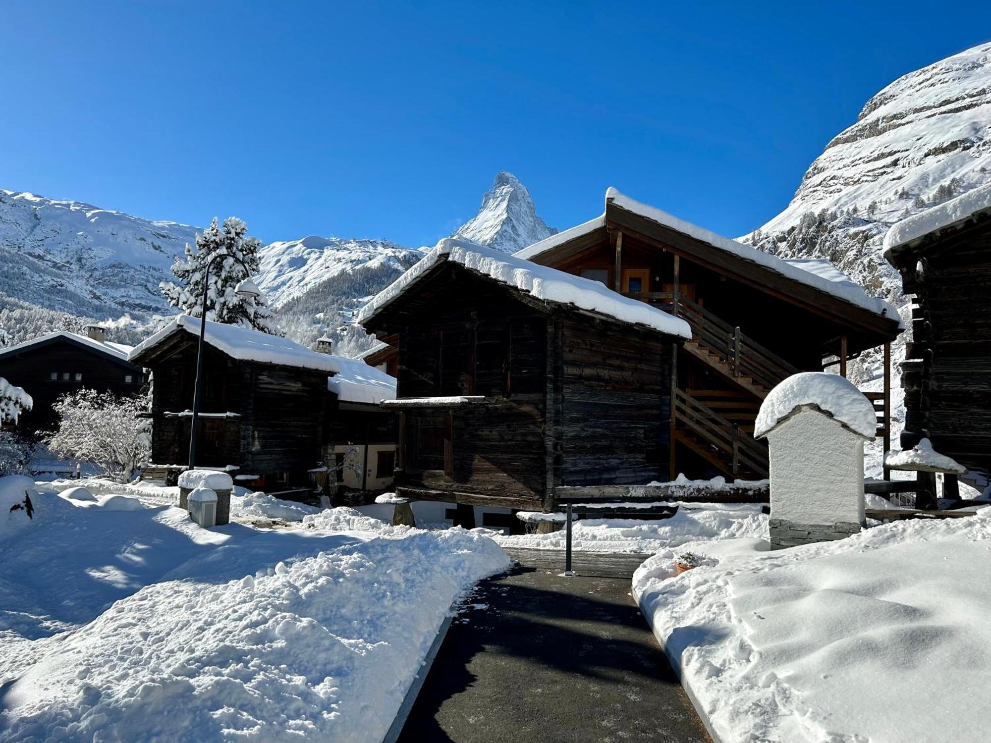 Chalet Coral Und Zermatter Stadel Eksteriør billede